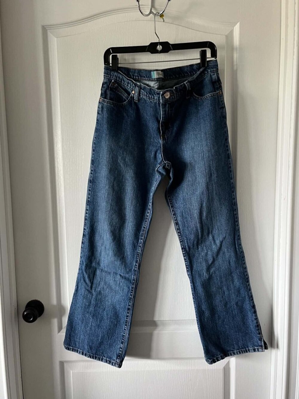 Wrangler Women's Cash Cowgirl Cut Jeans Western Slight Flare Leg sz 11/12x30